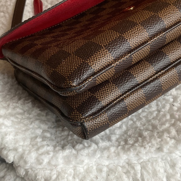 Louis Vuitton Brown Checkered Crossbody Bag - Picture 5 of 13